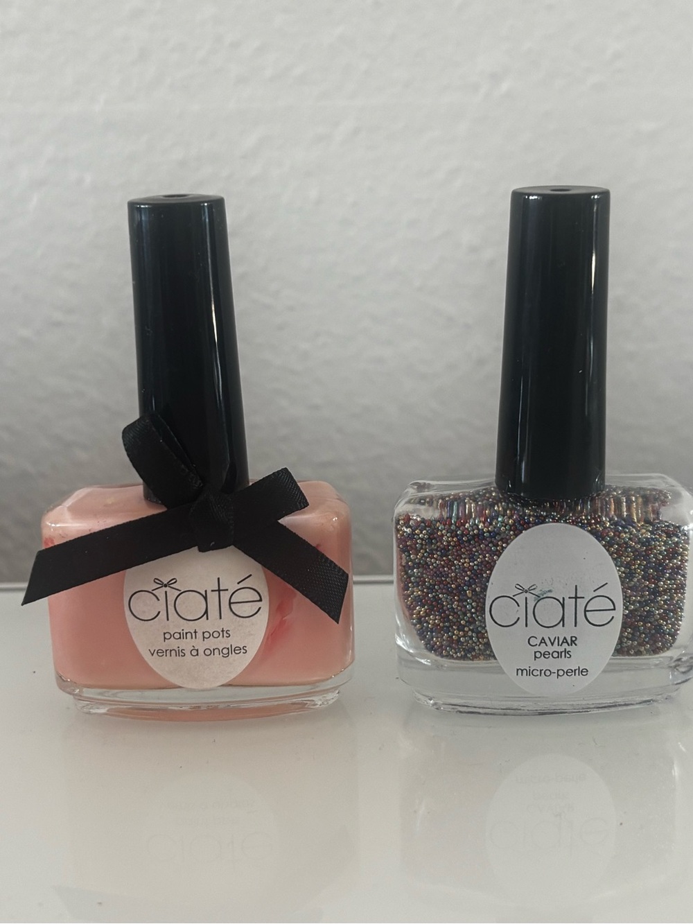 Ciate Nail Polish & Caviar Pearls Strawberry Milkshake Pink